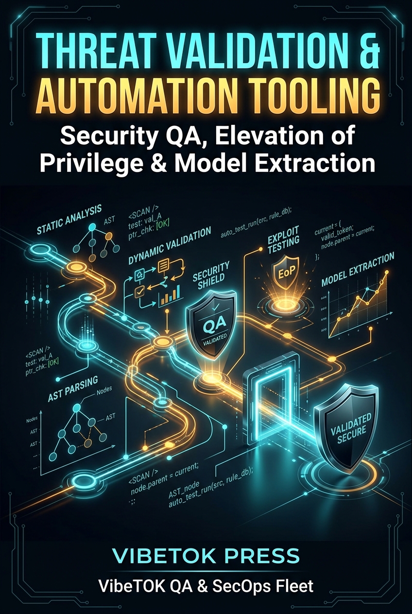 Threat Validation & Automation Tooling: Security QA, Elevation of Privilege & Model Extraction